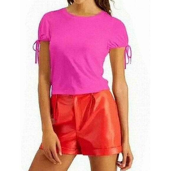 Bar III Intergalactic V-neck Short sleeves Blouse Women's. Size XXL. NWT - Picture 1 of 6